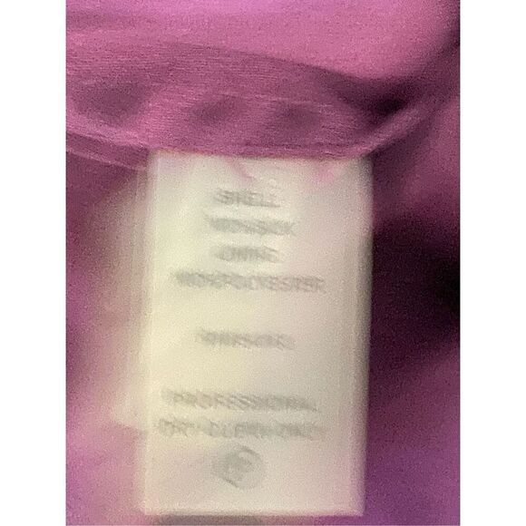 Calvin Klein Womans Dress Abstruct Watercolor Silk size M - Picture 5 of 5